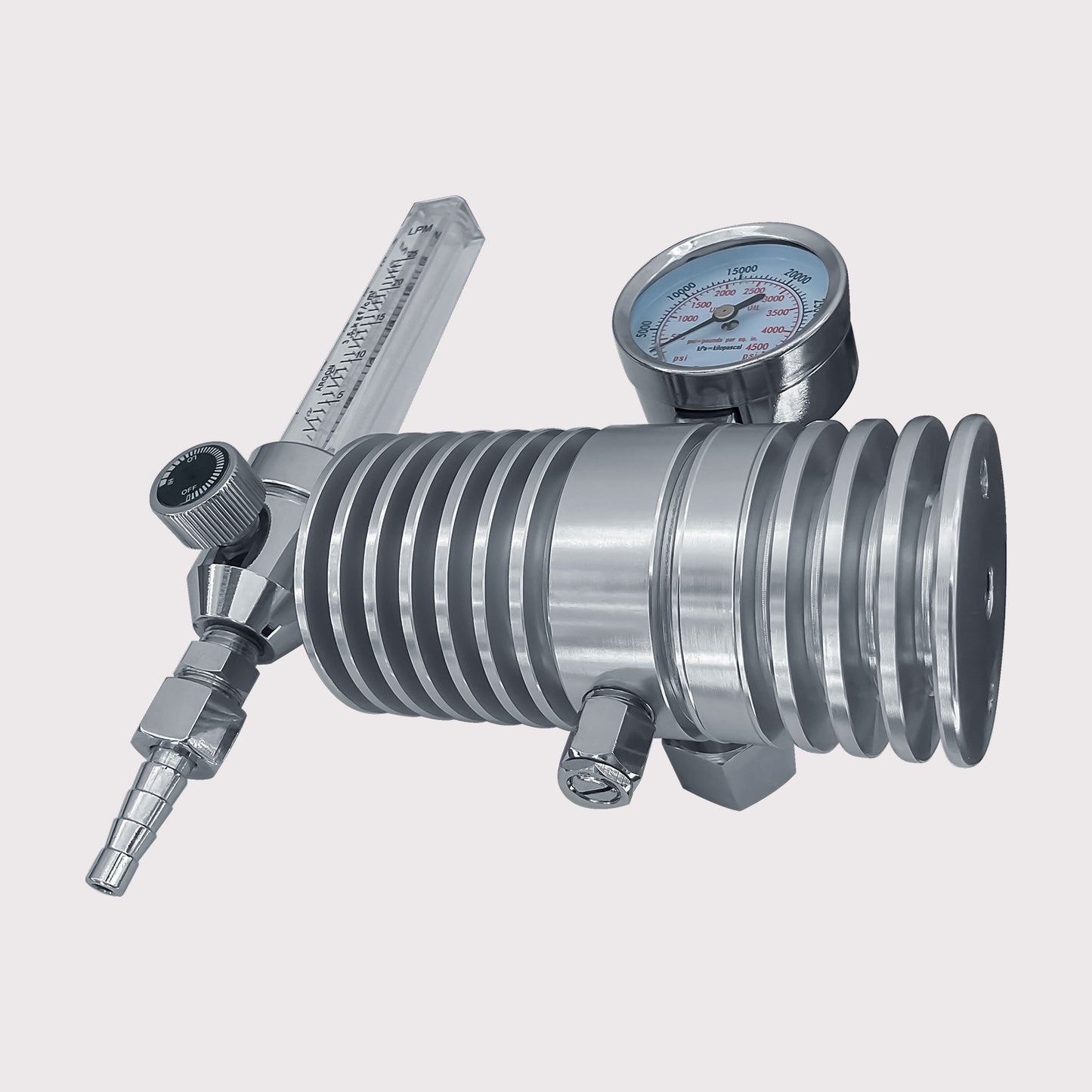Single-Stage CO2 Regulator with Flowmeter