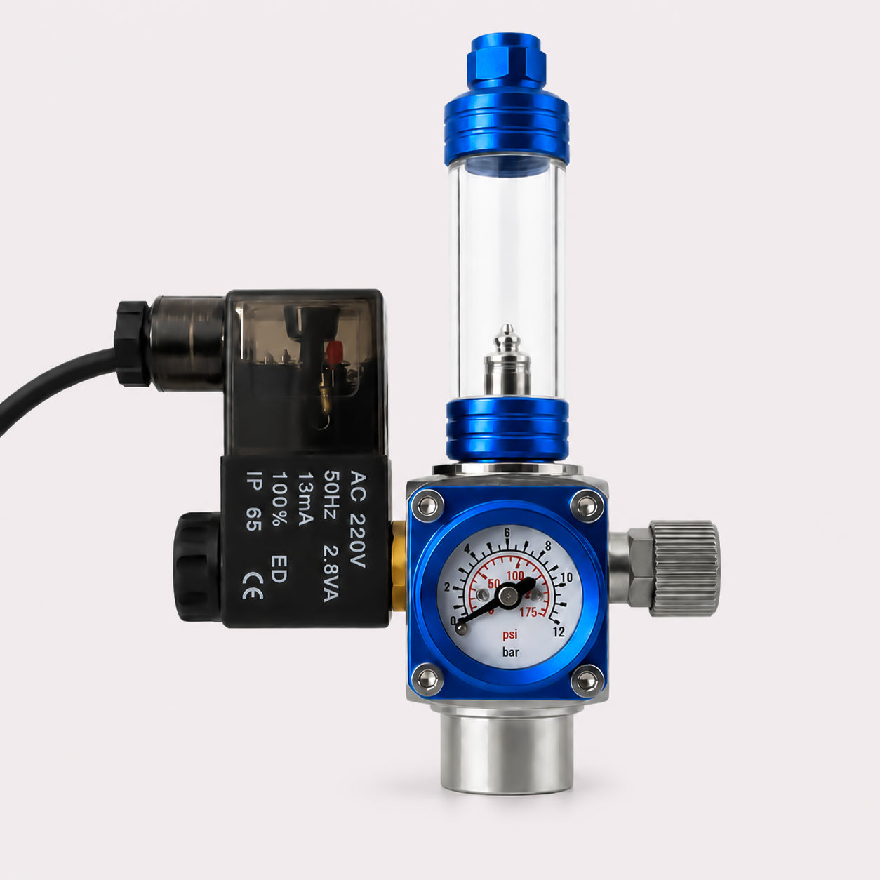Aquarium CO2 Regulator with Mini Gauge
