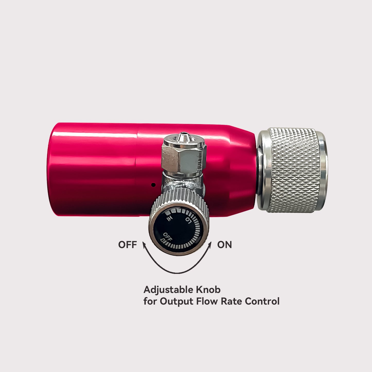CO2 Regulator for CGA320 Gas Cylinder (US Standard)