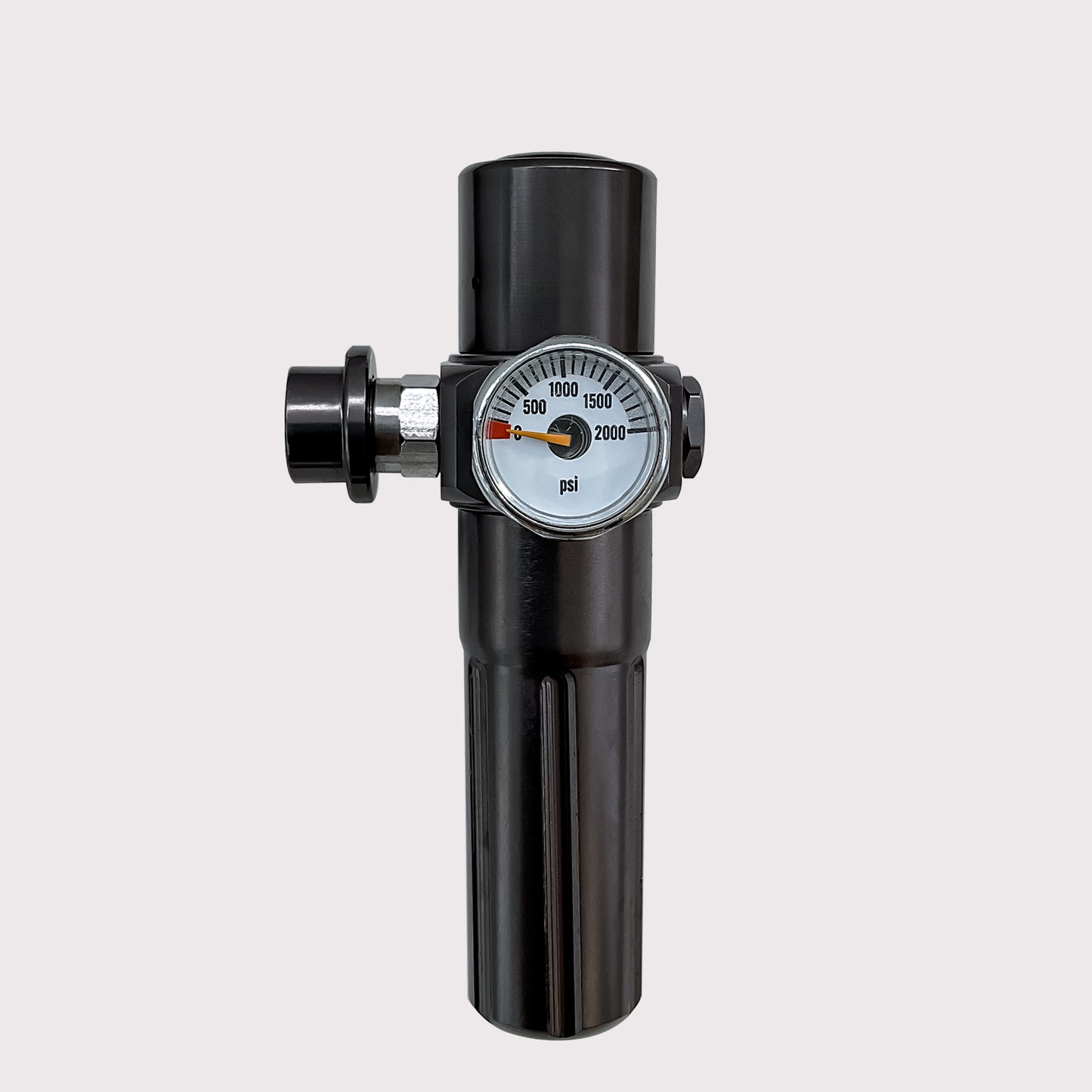 Push-Button CO2 Regulator 11Bar, 8g Cartridge, 8mm Female Quick Connector