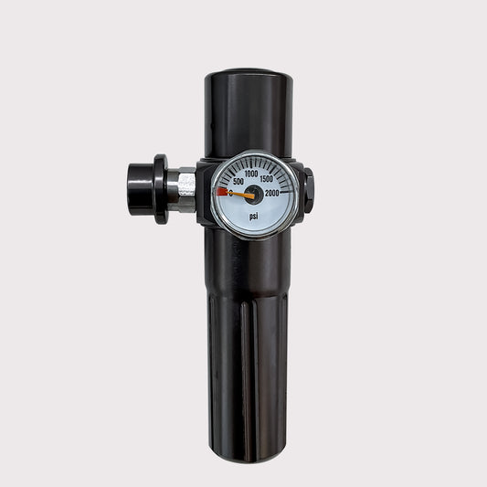 Push-Button CO2 Regulator 11Bar, 8g Cartridge, 8mm Female Quick Connector