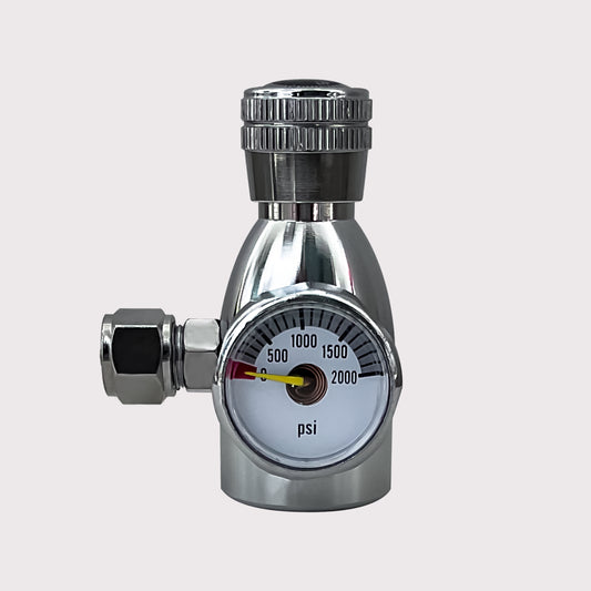 Mini CO2 Flow Control Valve, 5/8-18UNF, for Paintball CO2 Tank