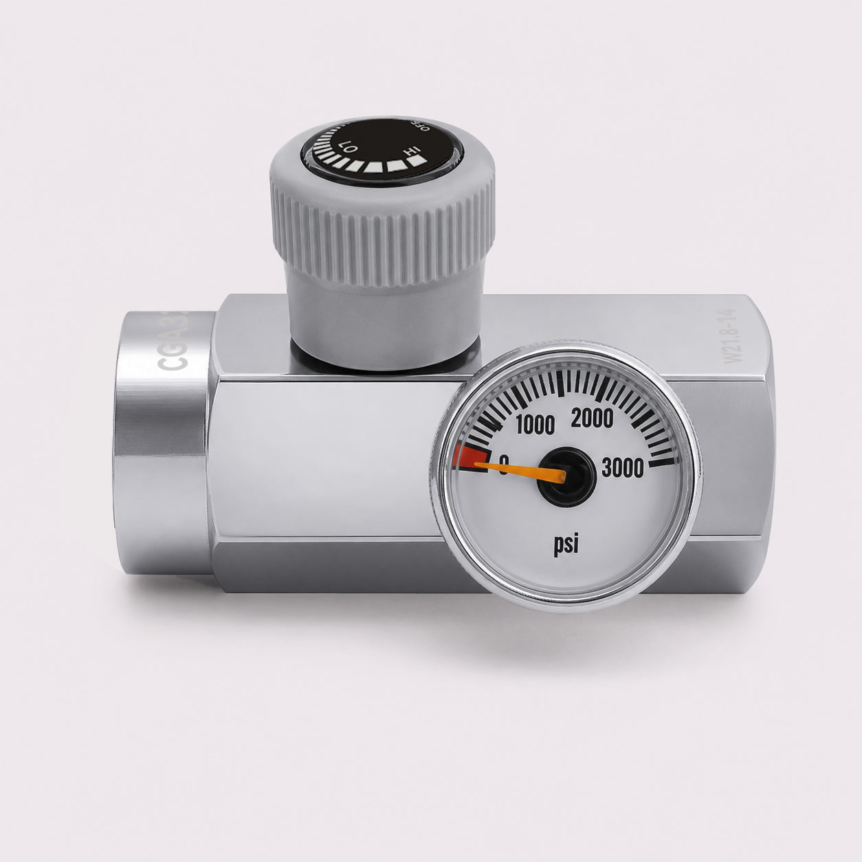 CGA320 to W21.8 Cylinder Refill Adapter