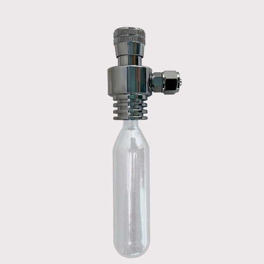 Mini Flow Control Valve for 16g CO2 Cartridge 3/8-24UNF