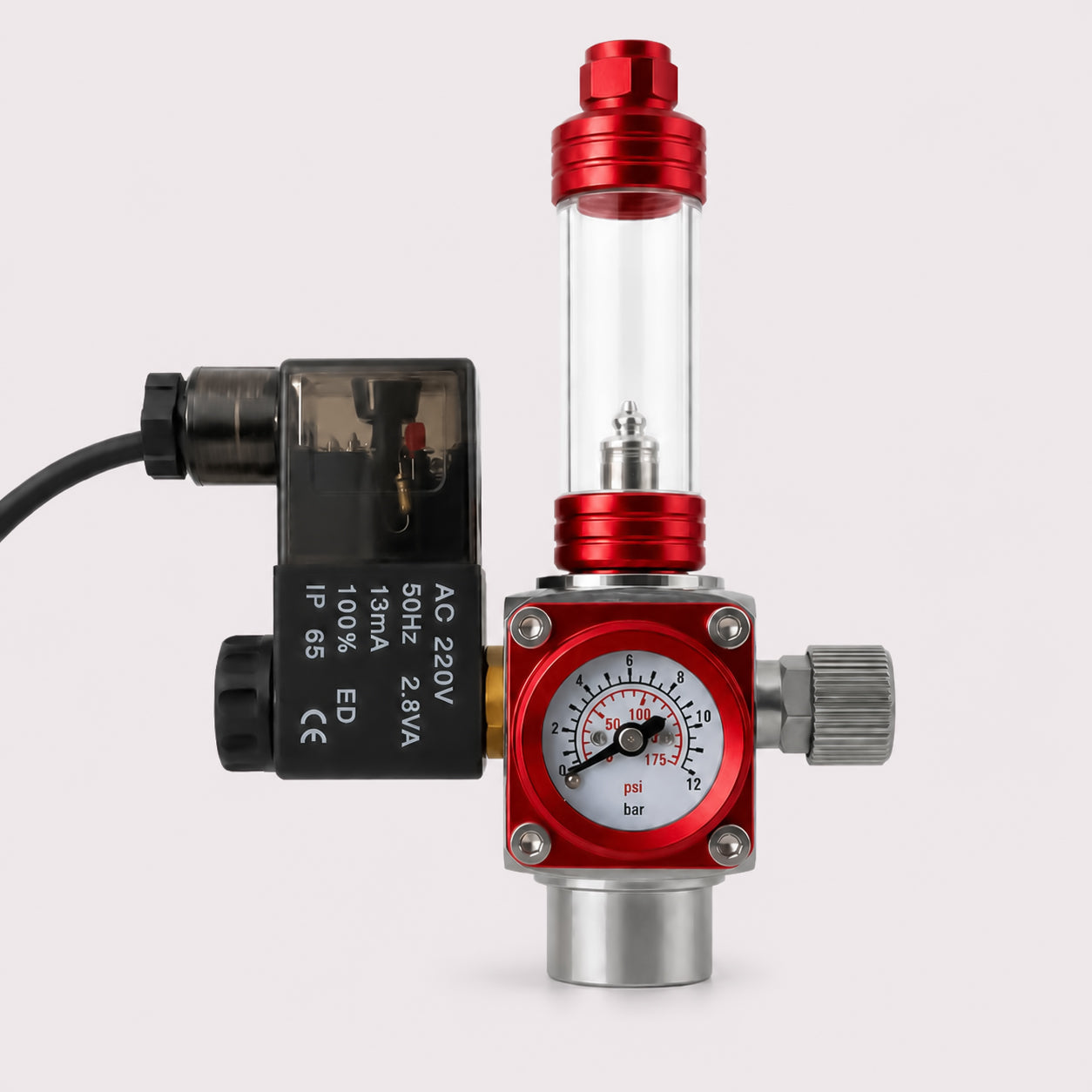 Aquarium CO2 Regulator with Mini Gauge