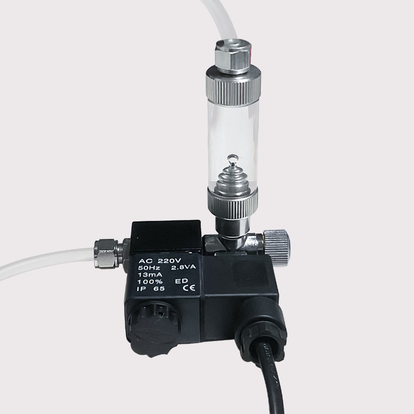 CO₂ Solenoid Valve with Integrated Precision Needle Valve