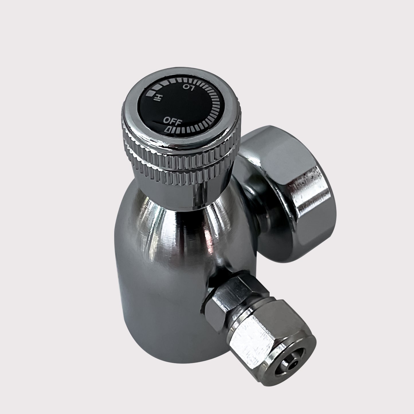 Mini CO2 Flow Control Valve, 5/8-18UNF, for Paintball CO2 Tank