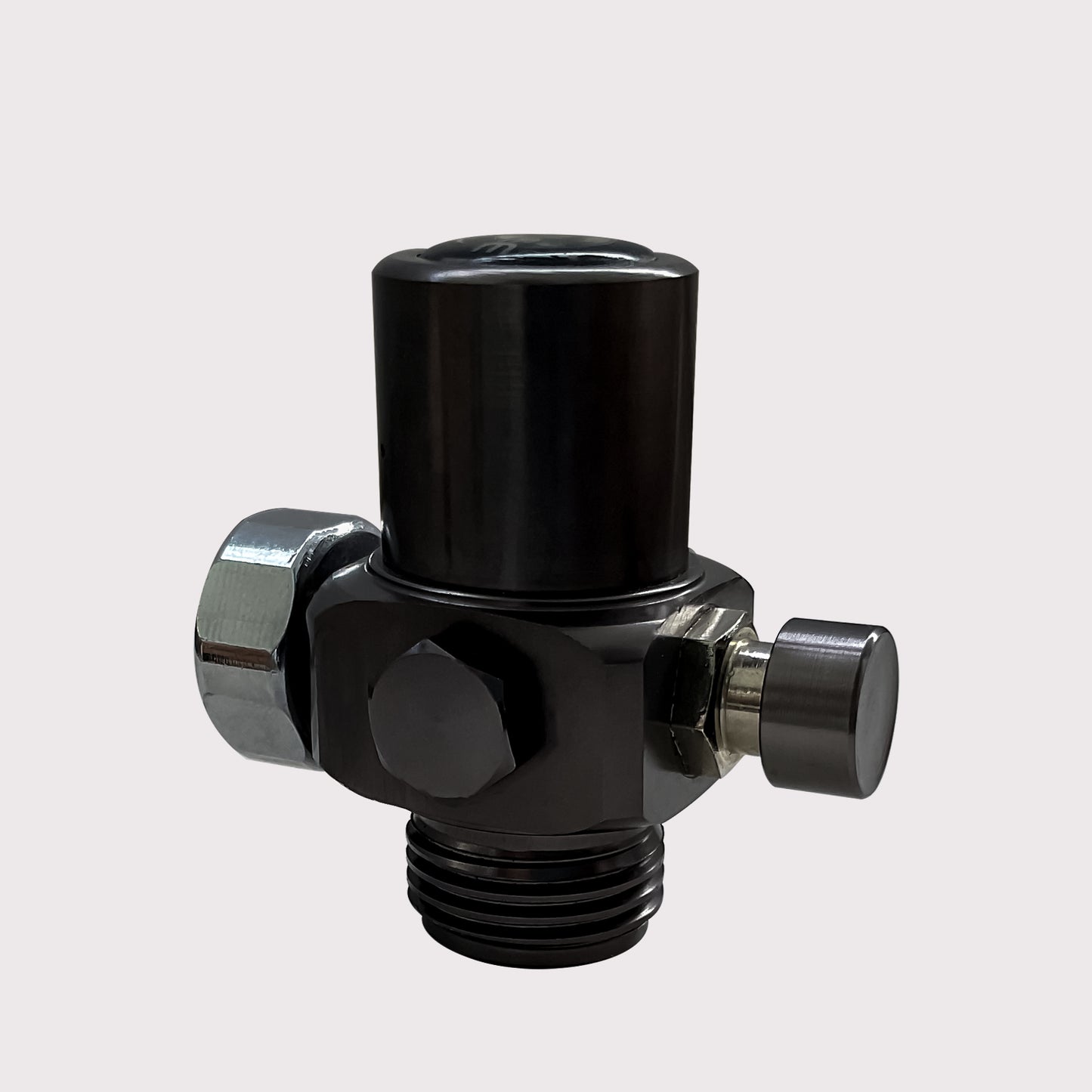 Push-Button CO2 Regulator 11Bar, 8g Cartridge, 8mm Female Quick Connector