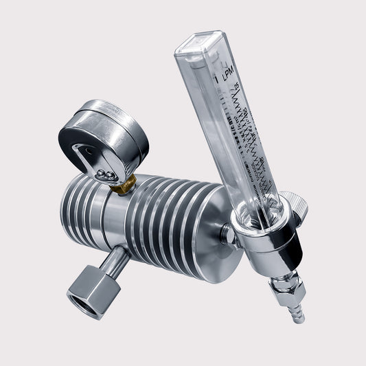 Single-Stage CO2 Regulator with Flowmeter