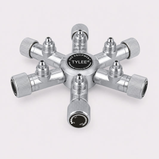 Gas Splitter for Planted Aquarium CO₂ Regulators