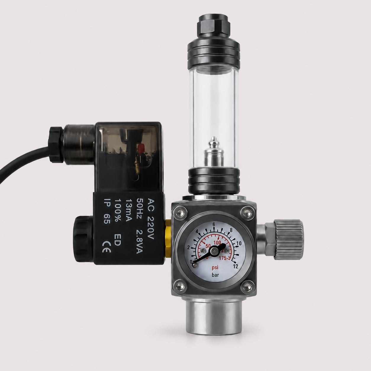 Aquarium CO2 Regulator with Mini Gauge