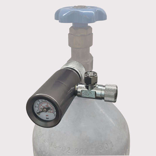 CO2 Regulator for W21.8 Gas Cylinder