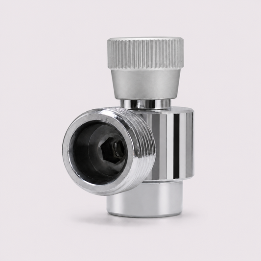 M10x1 to W21.8 / CGA320 CO2 Adapter for Disposable Cylinders